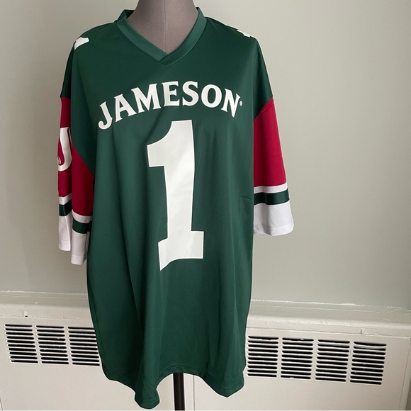 Tops - Jameson logo football jersey shirt